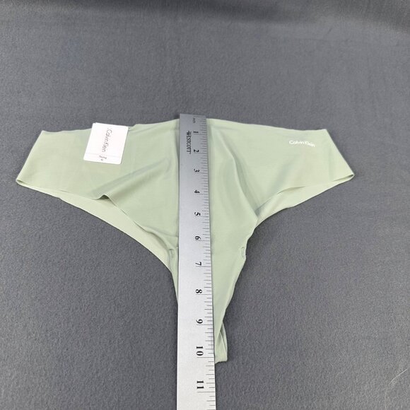 Calvin Klein Women's Size XL Panty Thong Seamless Green New With Tags - Picture 7 of 8